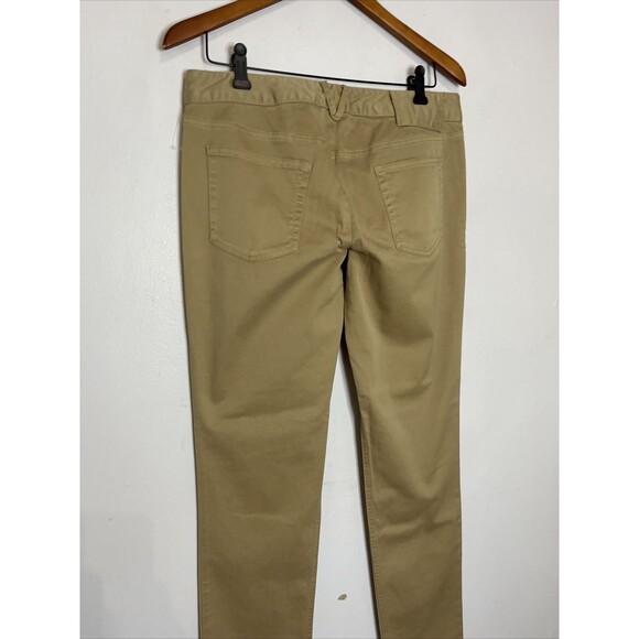 Vince Women's 8 Khaki chino Straight Fit Casual Pants Button Zip Fly NWT Cotton - Picture 9 of 9